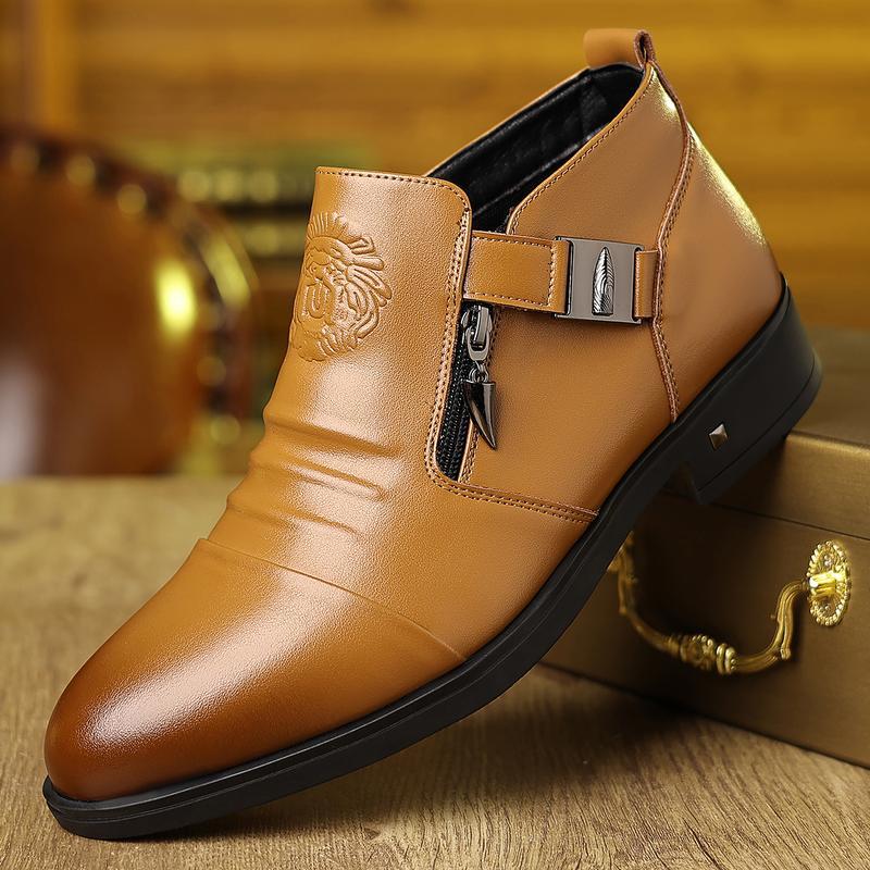 Men’s High-Top Business Casual Sneakers