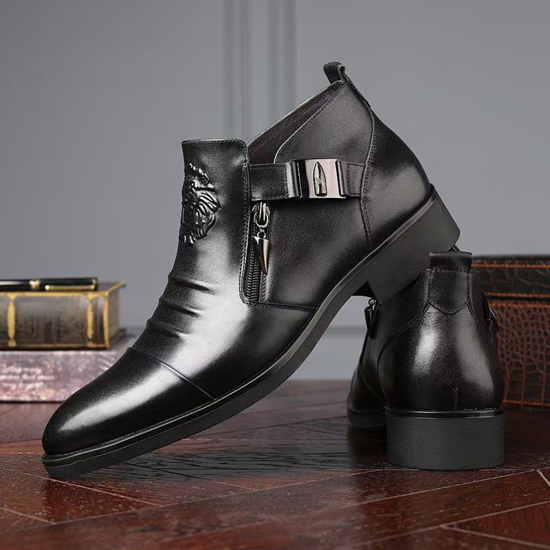 Men’s High-Top Business Casual Sneakers